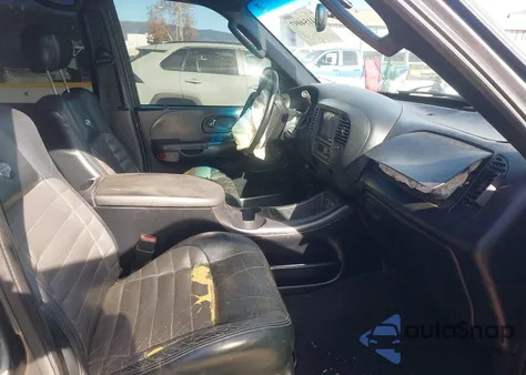 2002 Ford F-150 Lariat from USA, damaged, VIN 1FTRW07372KD62985